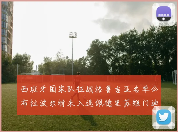 西班牙国家队征战格鲁吉亚名单公布拉波尔特未入选佩德里苏维门迪在列